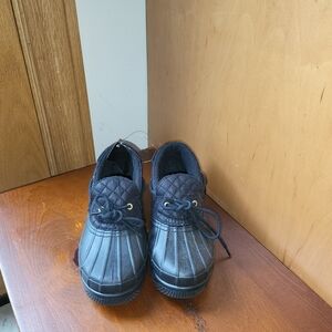 Sperry Women's Black Quilted Shoes